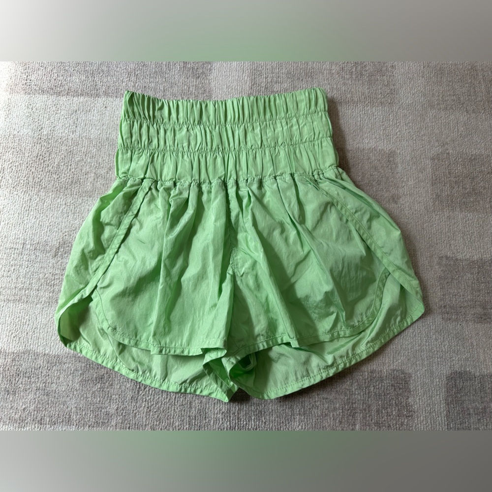 Free People Movement The Way Home Shorts Green (Size S) - Picture 1 of 7